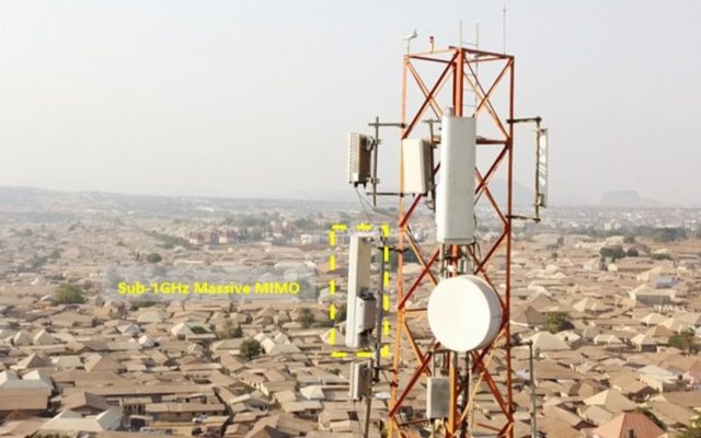 MTN Nigeria sub-1 GHz Massive MIMO commercial site deployed with Huawei